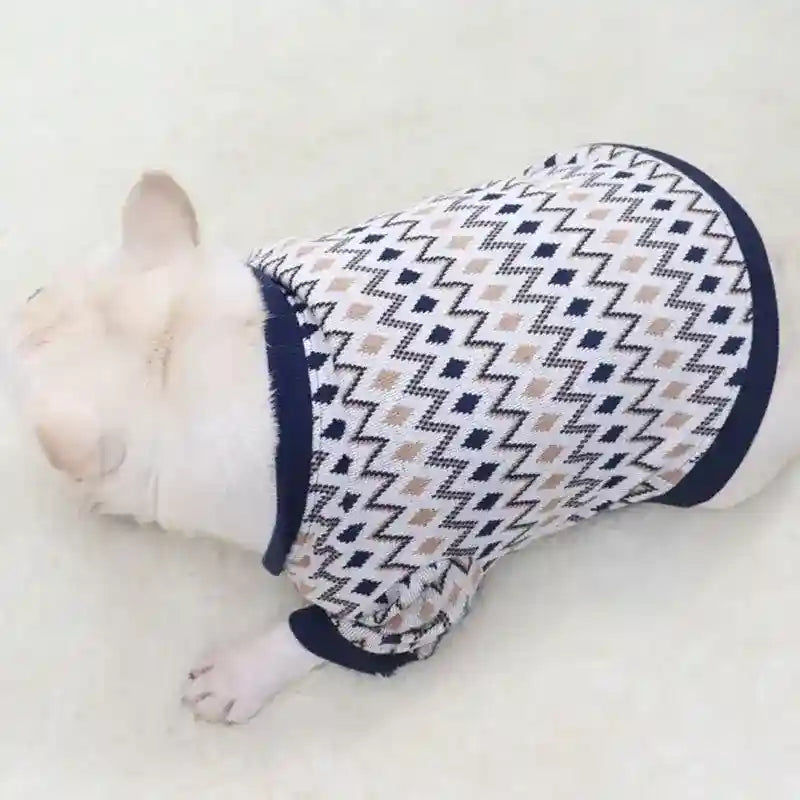 Cardigan per cani e Bulldog "Missoni" by Dog Moda