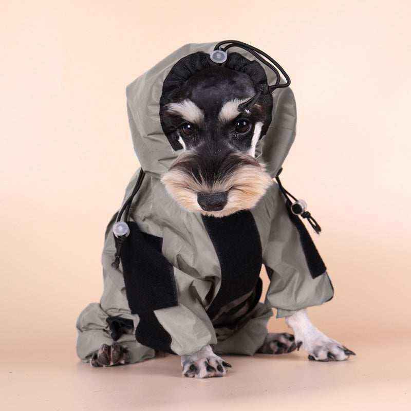 Impermeabile per Cani Quattro Zampe "Pluto" - Protezione Totale da Pioggia e Vento by Dog Moda