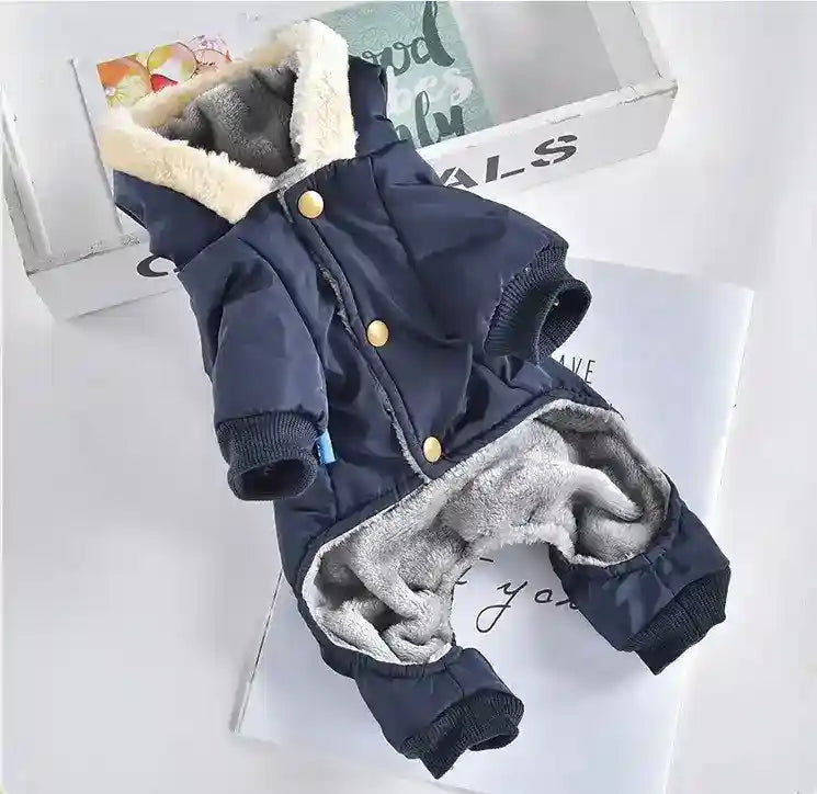 Cappottino per Cani Unshamed | Impermeabile con Cappuccio e Zampine Coperte by Dog Moda