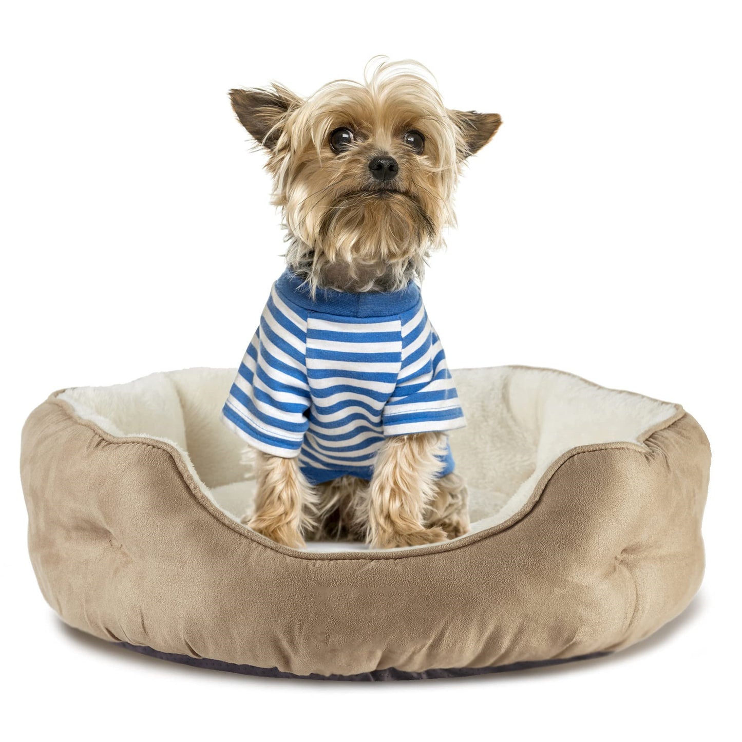 Cuccia Tonda “Nido di Coccole” per Cani Piccoli e Medi
