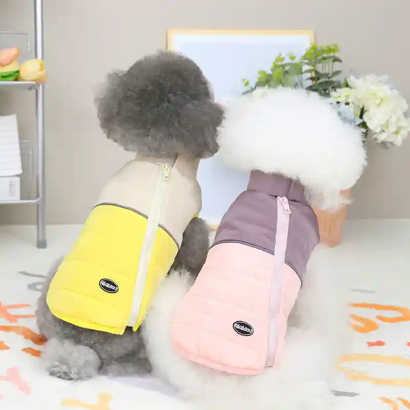 Cappotto Cani Dadagou Zip - Impermeabile Antivento by Dog Moda