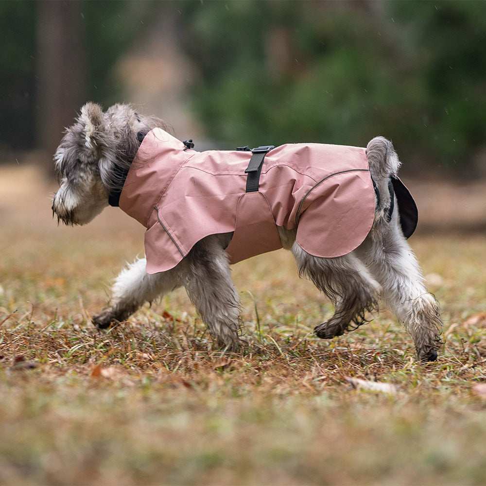 Waterproof Dog Coat Poncho – Sizes S to 3XL
