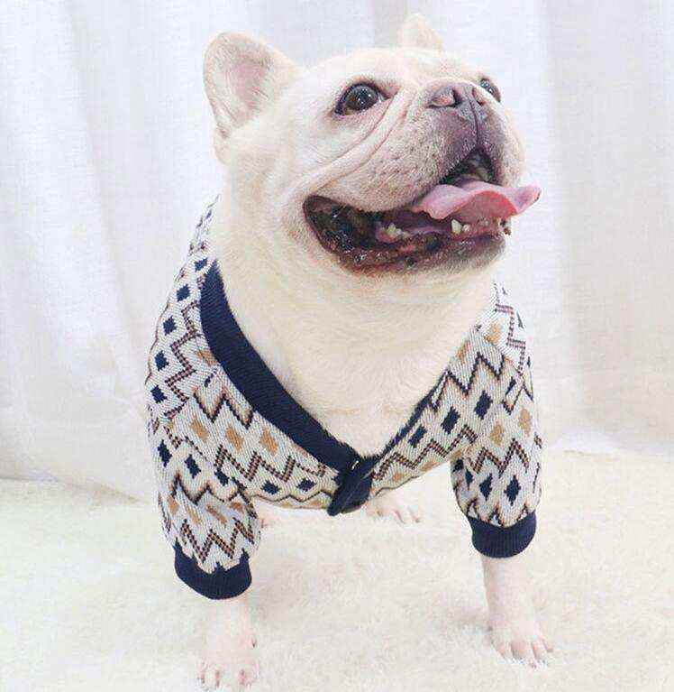 Cardigan per cani e Bulldog "Missoni" by Dog Moda