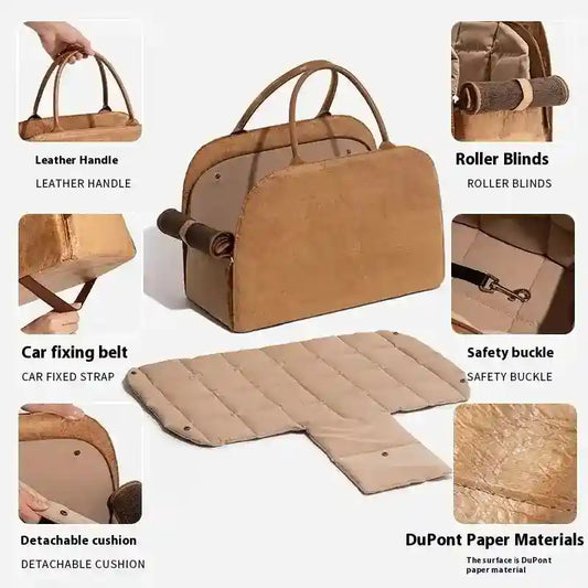 Borsa Trasportino per Cani e Gatti con Tracolla by Dog Moda