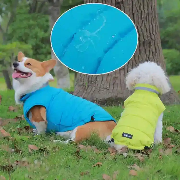 Cappotto Cane Waterproof Riflettente - Coulisse Regolabile by Dog Moda