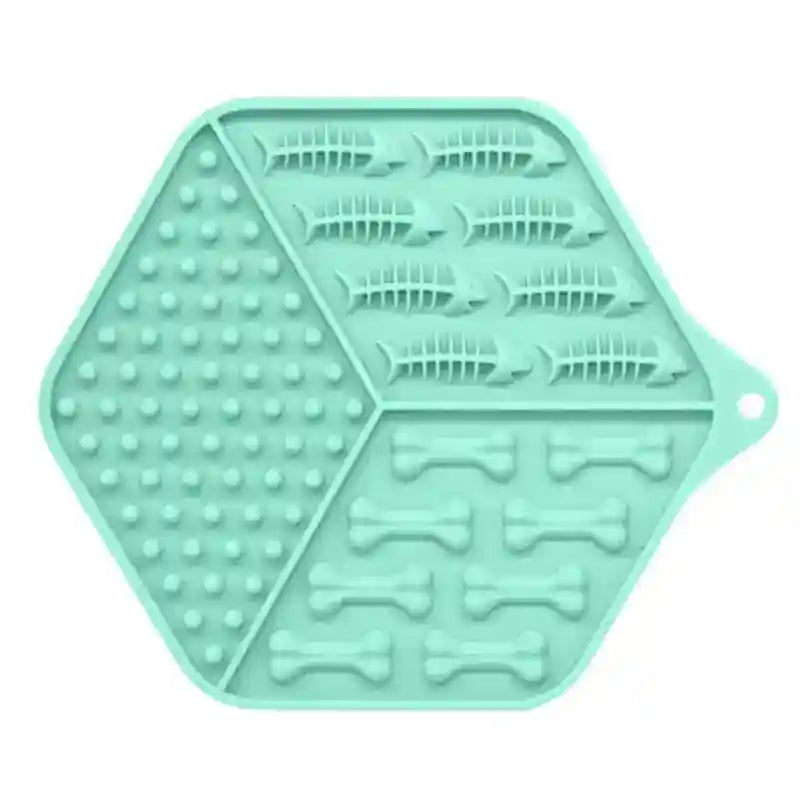 Tappetino ciotola per cane e gatto anti ingozzamento in silicone by Dog Moda