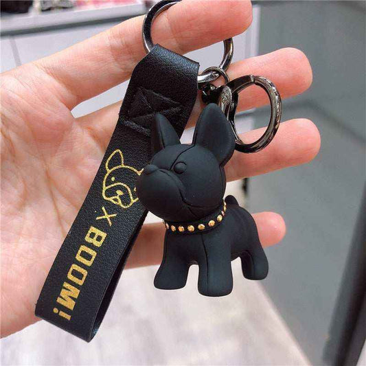 Portachiavi linea Bulldog con moschettone by Dog Moda