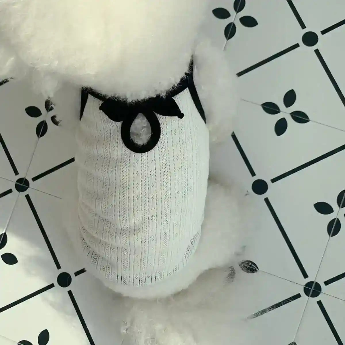 Canotta per Cani con Fiocchetto - Elegante e Comoda by Dog Moda