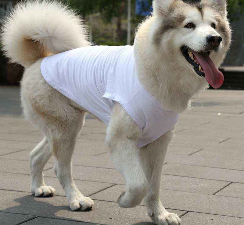 Maglietta per cani smanicata anche per cani di taglia grande "Basic" by Dog Moda