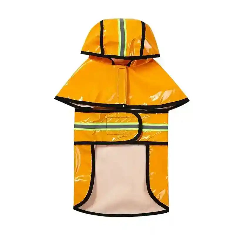 Impermeabile per Cani "Dubai" con Cappuccio e Inserti Riflettenti by Dog Moda