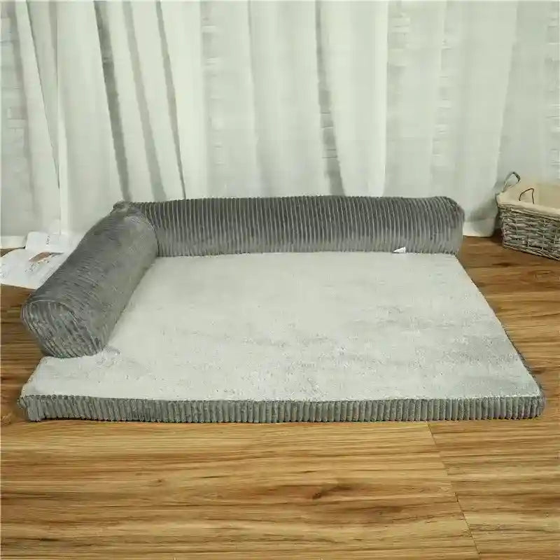 Cuccia Rettangolare "Luna" – Morbida e Confortevole con Sponde Laterali by Dog Moda