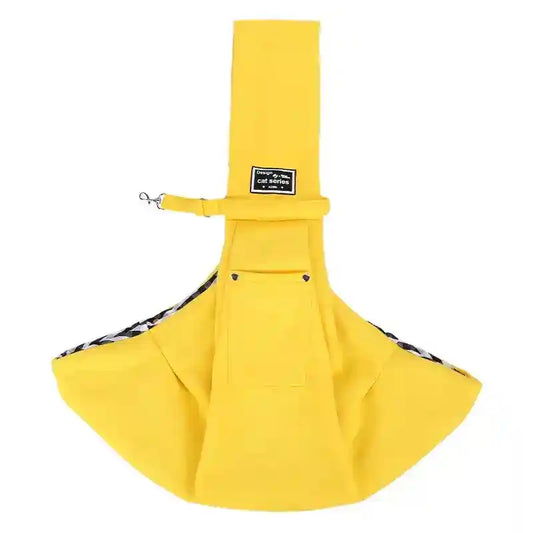 Borsa Trasportino Monospalla per Cani e Gatti con Guinzaglio di Sicurezza by Dog Moda