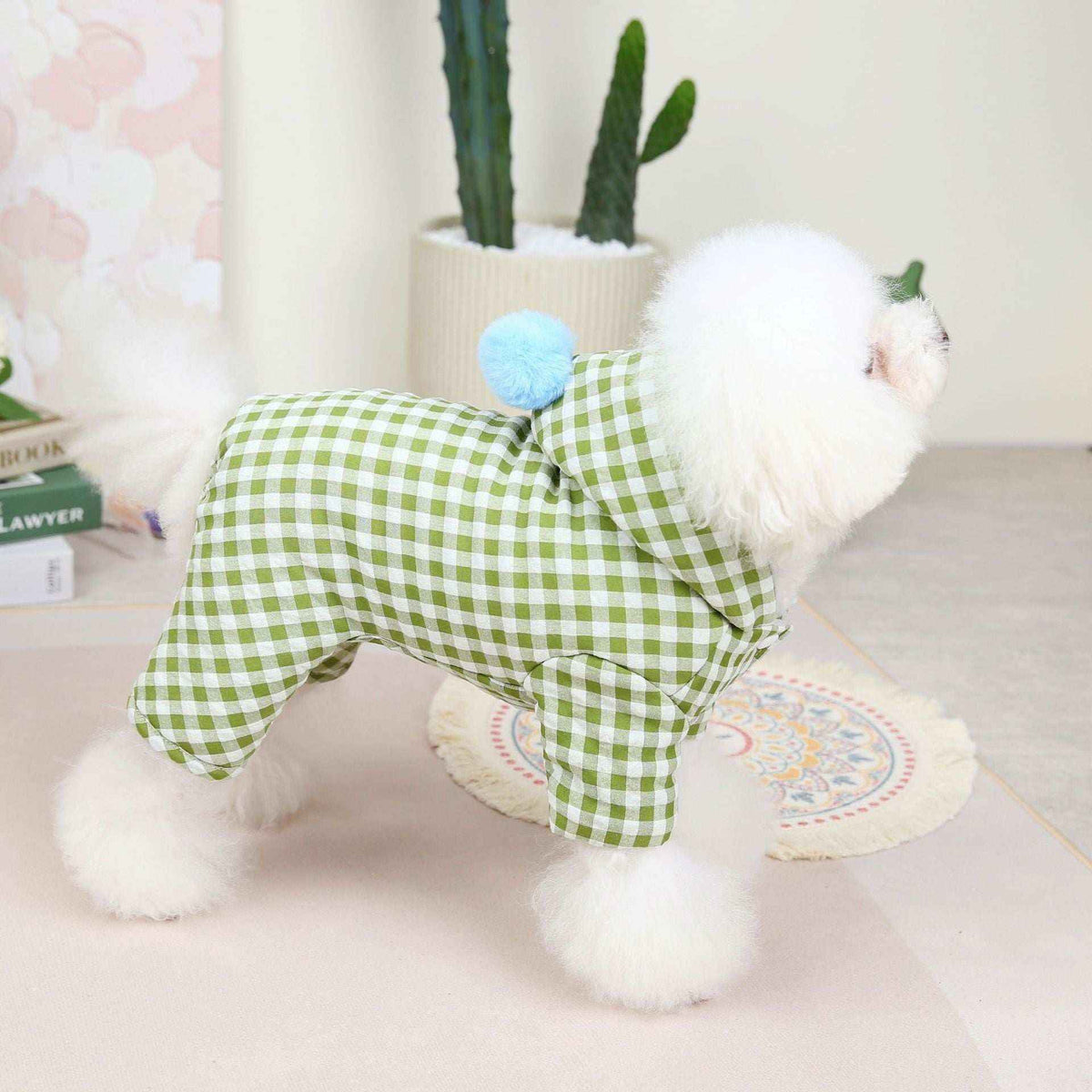 Cappottino per Cani Fantasia "Vichy" – Stile e Comfort per le Passeggiate Invernali by Innopet