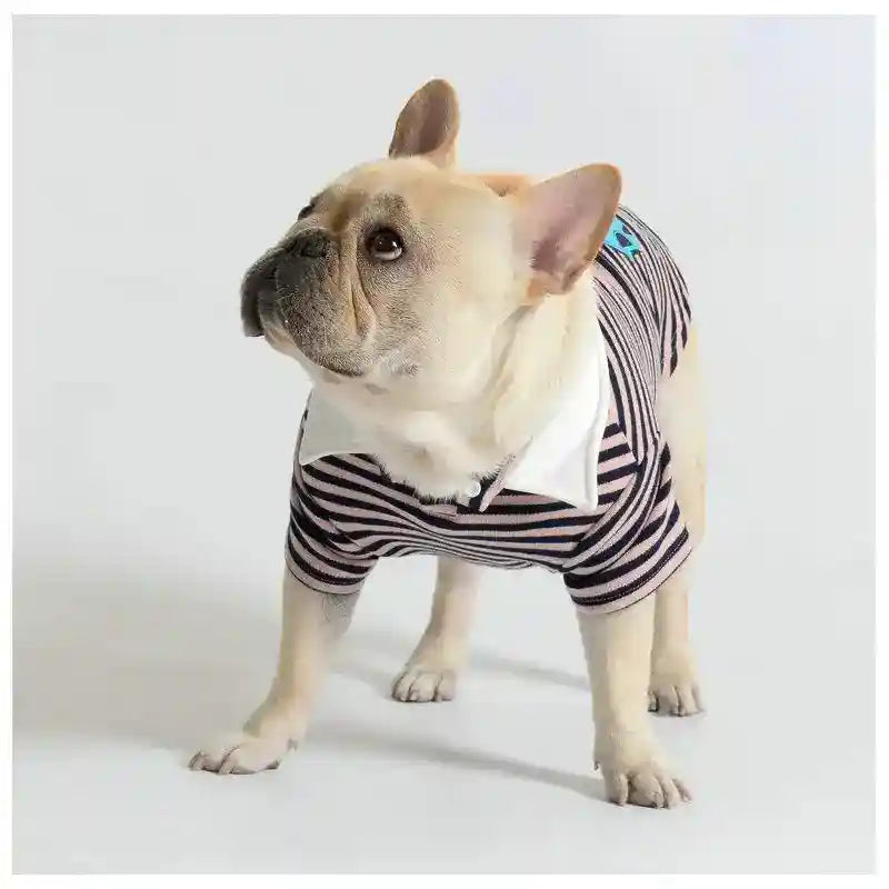 Maglietta per Bulldog e Carlino in cotone "Sunny Cupcake" by Dog Moda