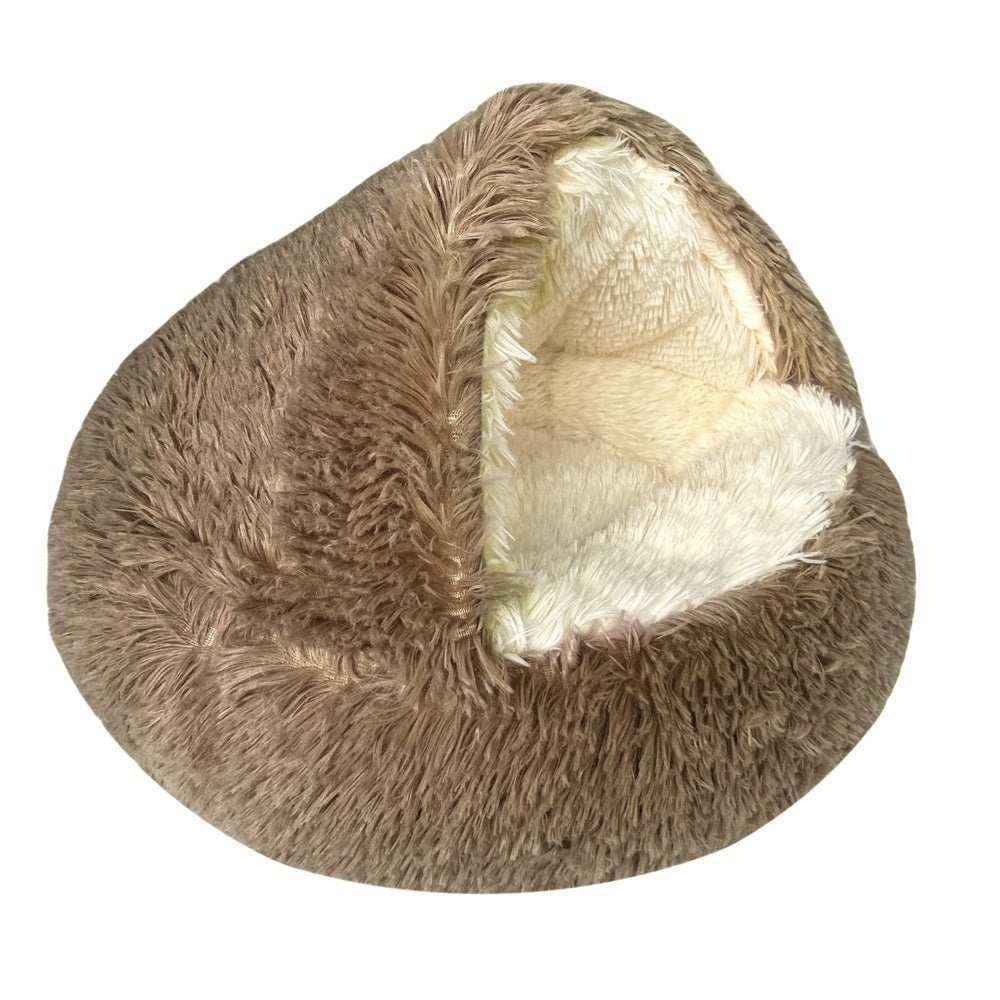 Cuccia per cani in pile con copertina - foto 10
