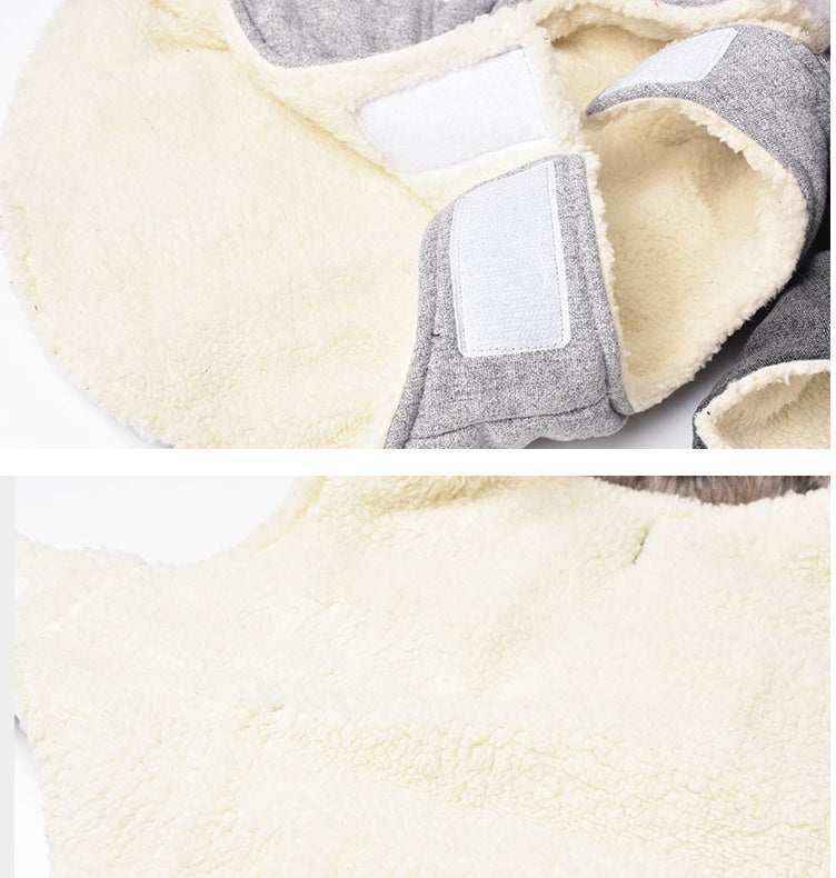 Cappottino Bulldog "Boutique" con Colletto in Eco Pelliccia – Stile e Comfort by Dog Moda