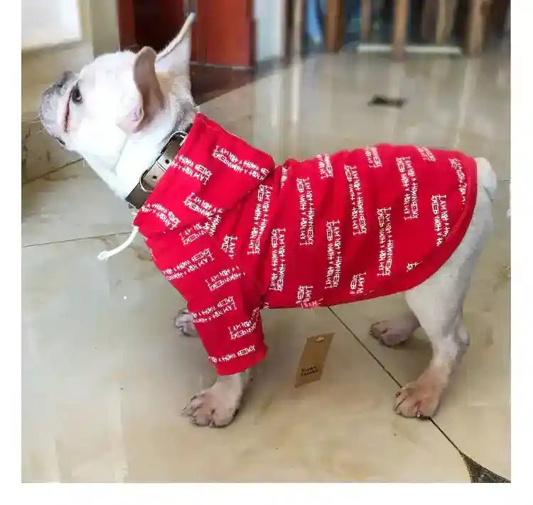 Felpa per cani con cappuccio sportivo – Comfort e stile per il tuo amico a quattro zampe by Dog Moda