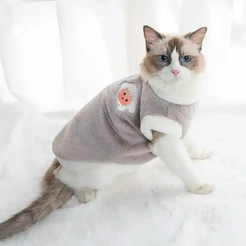 Maglia Pile Gatti - Calda Morbida Inverno per Felini by Dog Moda