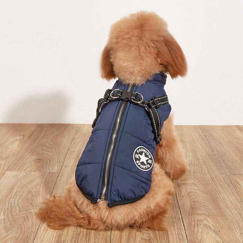 Cappottino con Imbracatura per Cani - Comfort, Sicurezza e Stile by Dog Moda
