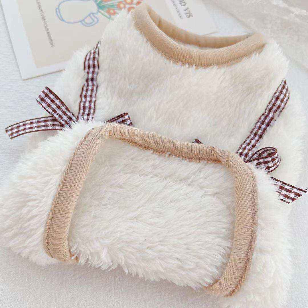 Maglia in Pile per Cani "Penny" con Orsetto Ricamato - Eleganza e Comfort by Dog Moda