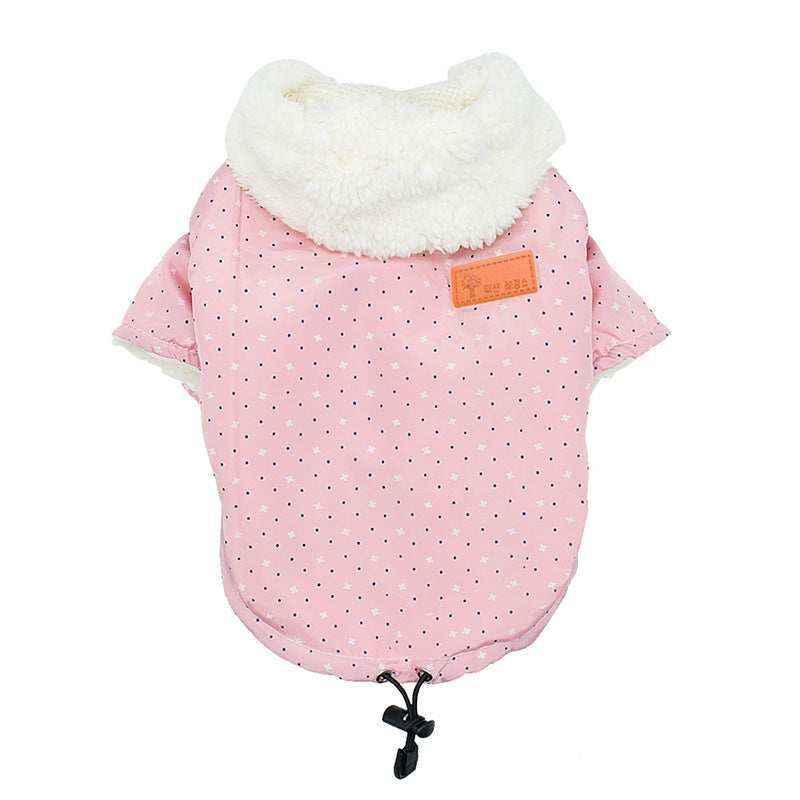 Cappottino in Pile "Mumbai" per Cani con Cappuccio e Coulisse by Dog Moda