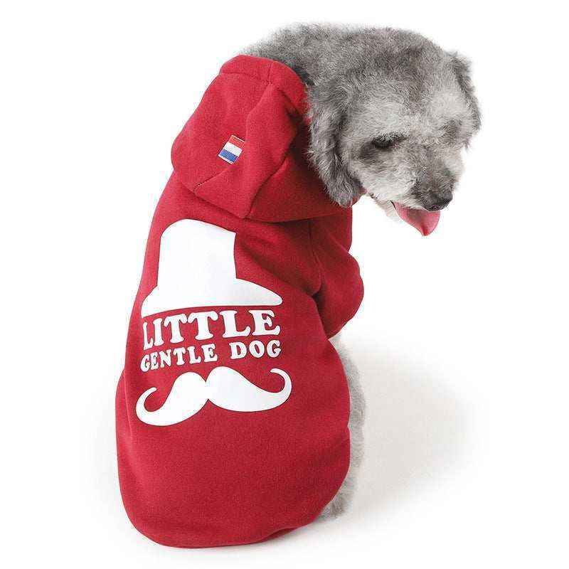 Felpa per Cani con Cappuccio - Stile Elegante "Tuba" "Little Gentle Dog" by Dog Moda