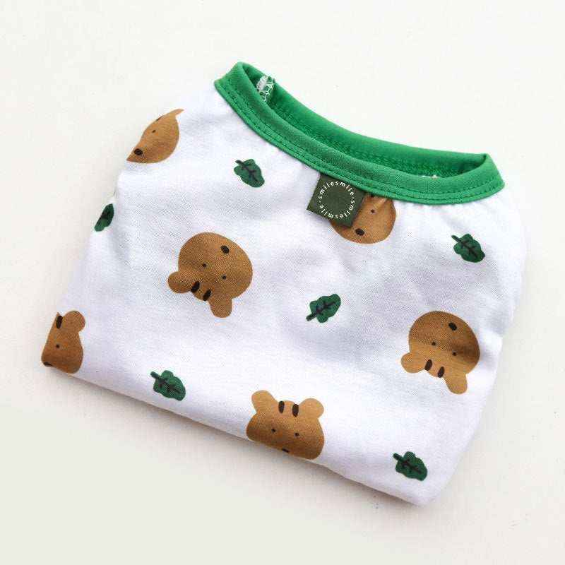 Maglietta per cani con animaletti "Smilesmile" by Dog Moda