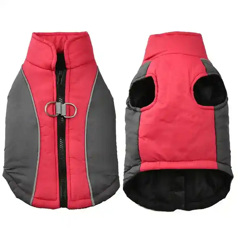 Cappotto Smanicato Riflettente per Cani - Zip Dorsale by Dog Moda