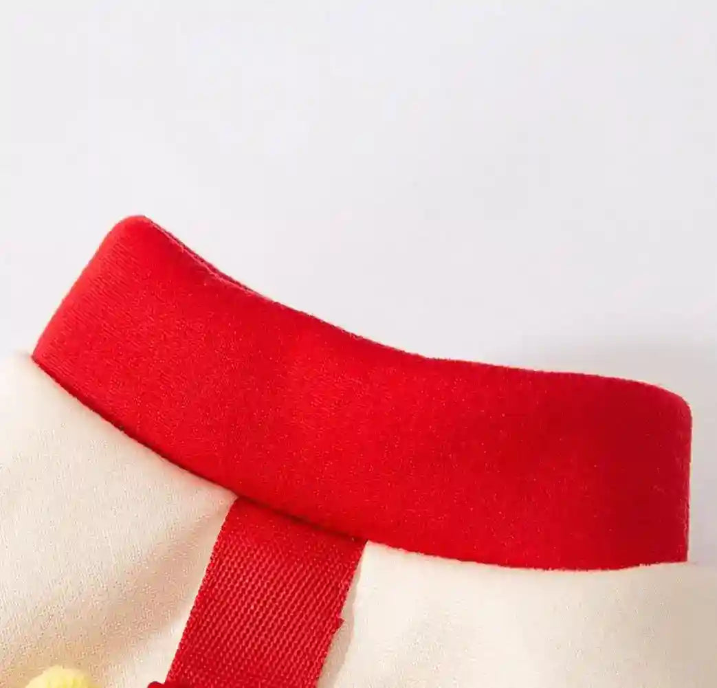 Felpa per Cani "Patatina" con Pettorina Integrata – Stile Mac Donald by Dog Moda