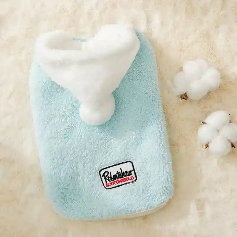 Felpa per Cani in Morbido Pile con Cappuccio e Pompom – Comfort e Stile per il Tuo Amico a Quattro Zampe - Dog Moda