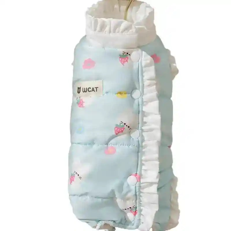 Cappottino WCAT per Cani con Orsetti - Caldo e Morbido by Dog Moda