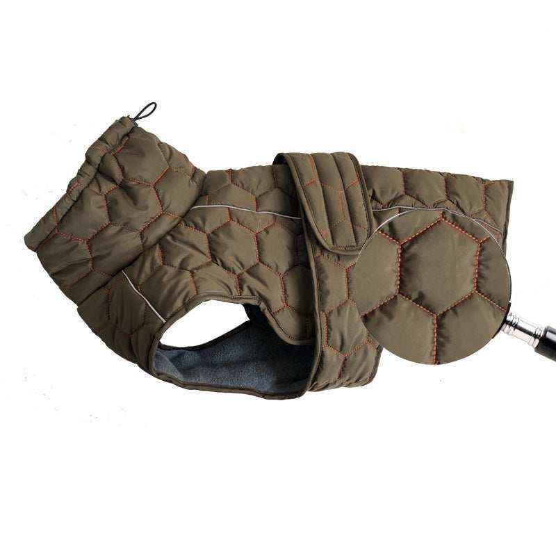 Piumino per cani di taglia media "Octagon" by Dog Moda