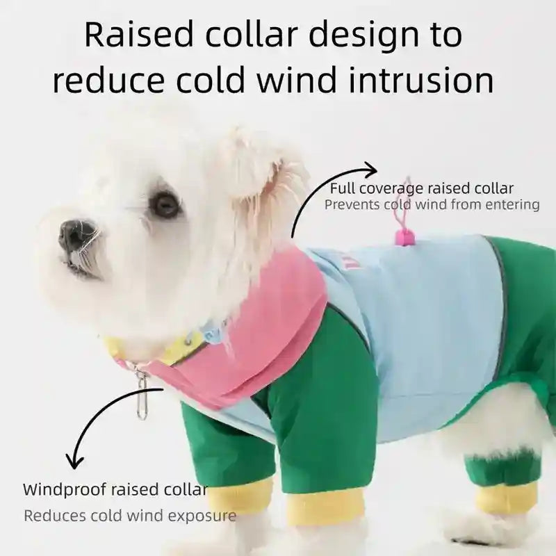 Impermeabile Cani NuvolaStile con Cappuccio Riflettente by Dog Moda