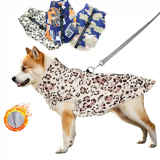 Cappotto Impermeabile per Cani "Vogue" - Con Pettorina e Colletto Protettivo by Dog Moda
