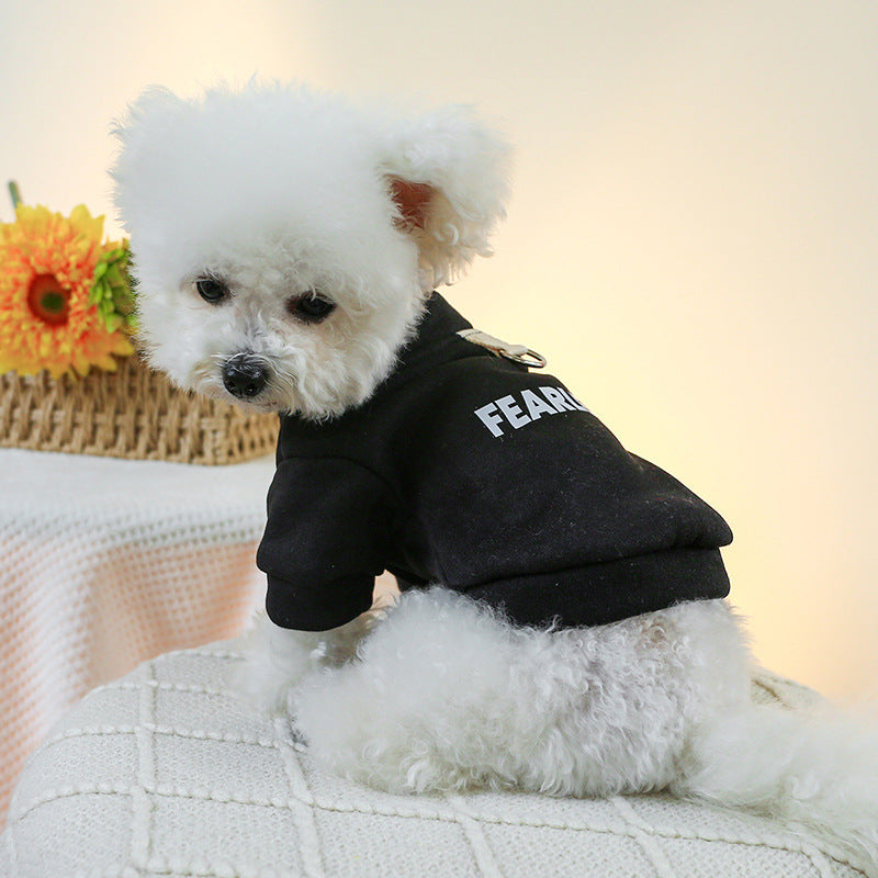 Maglione Invernale per Cani "Fearless" con Anello Guinzaglio