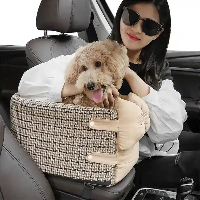Trasportino per Cani con Cuscino Removibile – Comodo e Versatile per Viaggi e Casa by Dog Moda