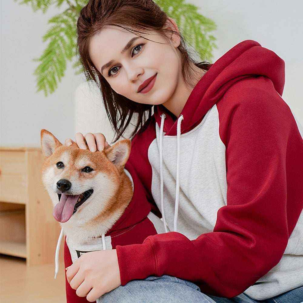 Felpa Coordinata Cane & Padrone "Puppy" – Stile e Comfort per Te e il Tuo Amico a Quattro Zampe by Dog Moda