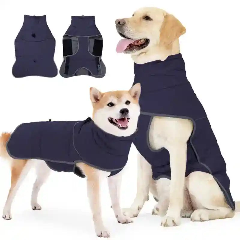 Cappotto per cani "Rose" riflettente impermeabile con gancio | DogModa by Dog Moda