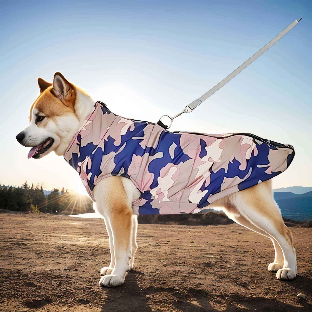 Cappotto Impermeabile per Cani "Vogue" - Con Pettorina e Colletto Protettivo by Dog Moda