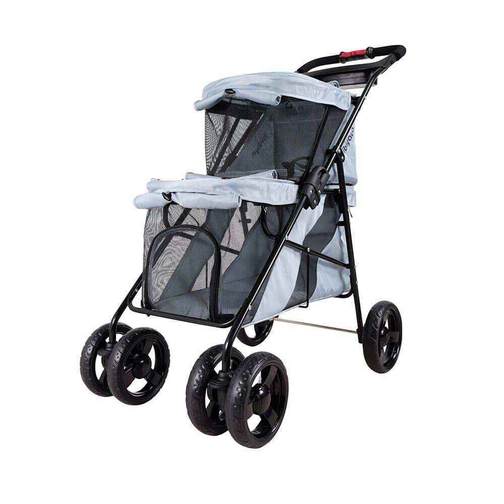 ibiyaya double dog stroller Ibiyaya Double Decker Dog and Cat Stroller