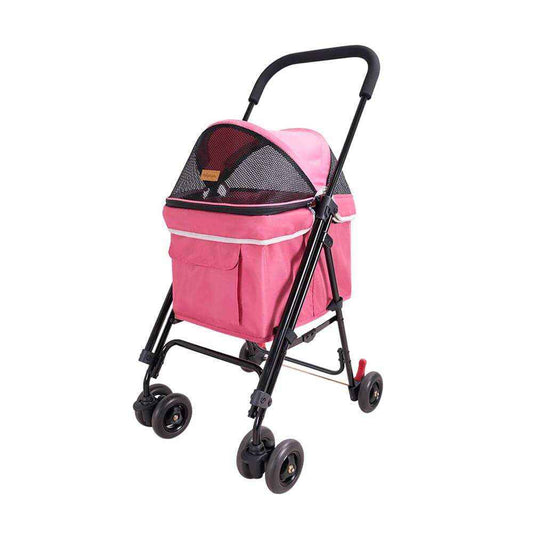 Passeggino per Cani e Gatti Ibyaya Astro Go Lite – Rosa o Azzurro by Innopet