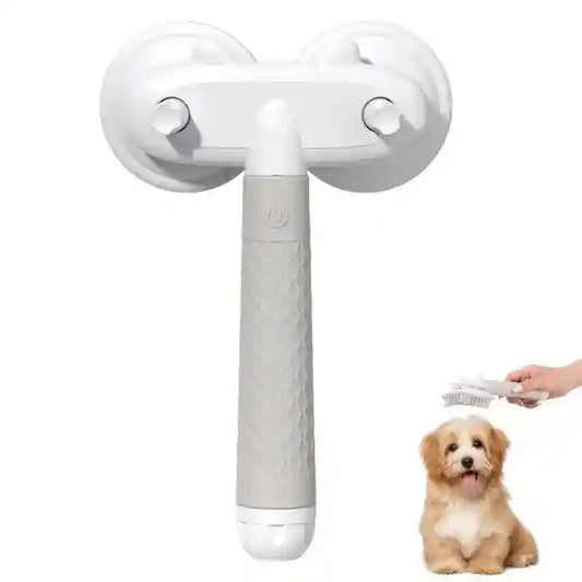Spazzola per animali domestici a ioni negativi a due testine autopulenti by Dog Moda