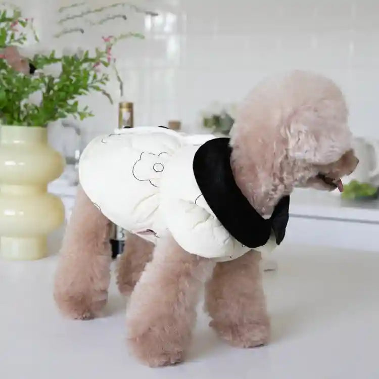 Cappotto Cani Apricot Trapuntato - Imbottitura in Pile by null