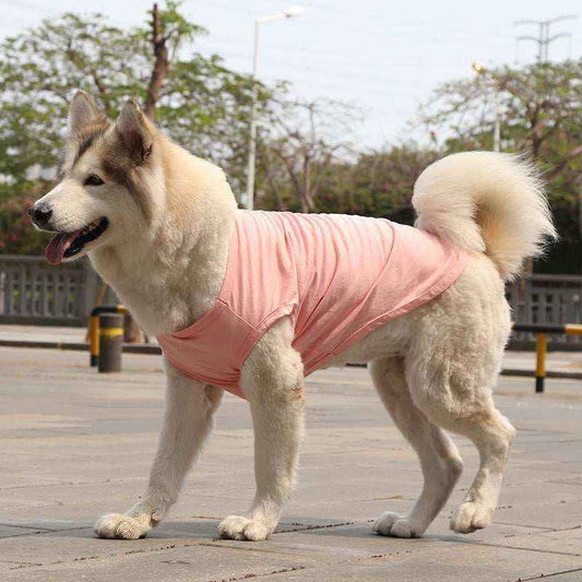 Maglietta per cani smanicata anche per cani di taglia grande "Basic" by Dog Moda