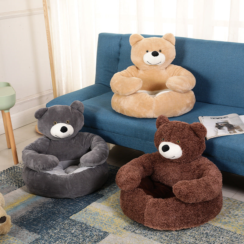 Cuccia per Cani e Gatti a Forma di Orsetto – Comfort e Tenerezza per il Tuo Amico a Quattro Zampe