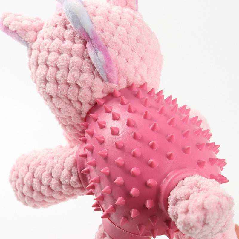 Peluche per Cani con Pallina Portapremietti – Cagnolino, Unicorno e Bradipo - Dog Moda