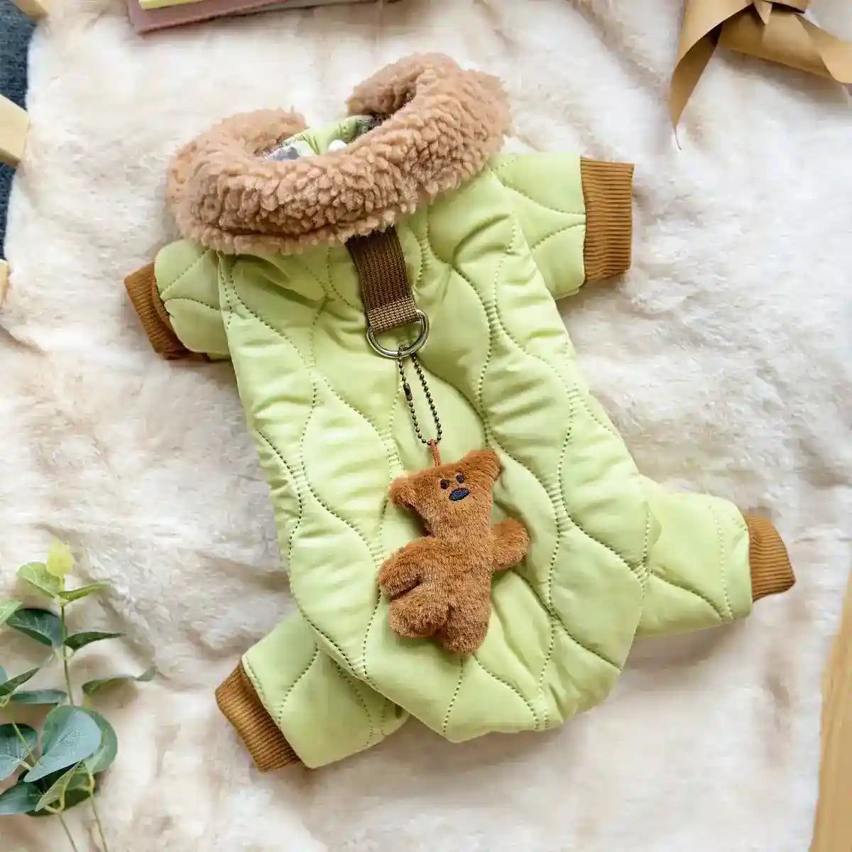 Cappotto Impermeabile Dapper 4 Zampe - Pile e Pettorina by Dog Moda