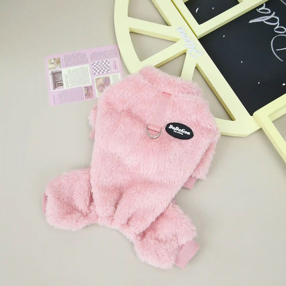 Tutina Pile Cani 4 Zampe - Pigiama Caldo con Guinzaglio by Dog Moda