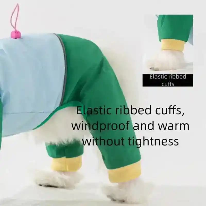 Impermeabile Cani NuvolaStile con Cappuccio Riflettente by Dog Moda