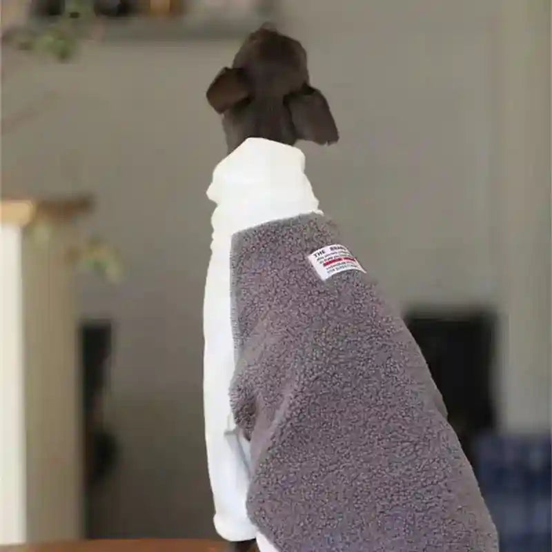 Maglia in Pile per Levrieri "Metropolitan" - Elegante e Calda by Dog Moda